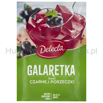 Delecta Galaretka 70G Smak Czarnej Porzeczki 