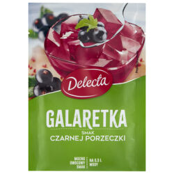 Delecta Galaretka Czarna Porzeczka 70G