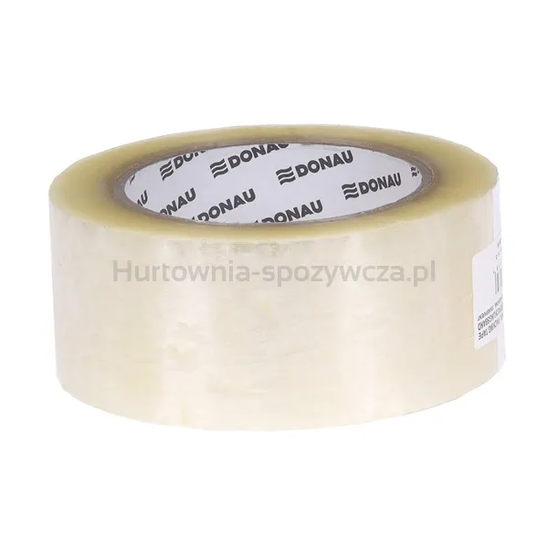 Taśma pakowa Donau Hot-Melt, 48mm, 120m, 40mikr., transparentna