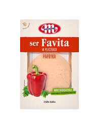 Mlekovita Favita Ser Kanapkowy Z Papryką 150G