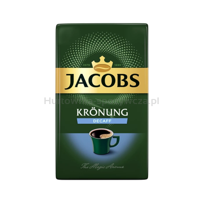 Jacobs Kawa Mielona Kronung Decaff bezkofeinowa 250 g