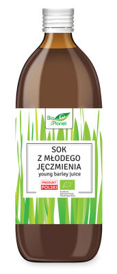 Sok Z Młodego Jęczmienia Bio 500 Ml - Bio Planet [BIO]