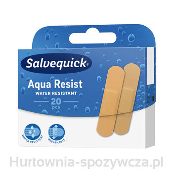 Salvequick Plastry Aqua Resist 20 Szt.