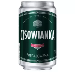 Naturalna woda mineralna Cisowianka niegazowana 0,33L