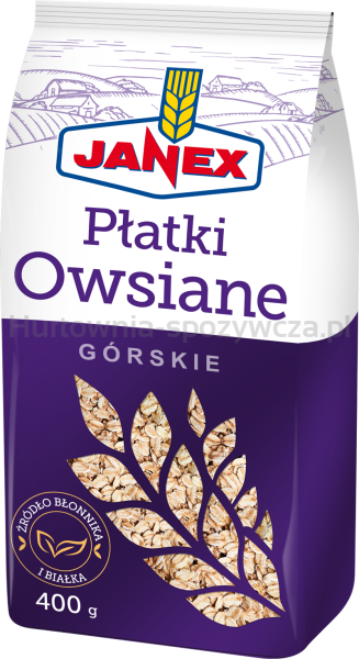 Janex Płatki Owsiane Górskie 400G