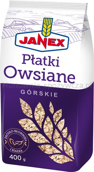 Janex Płatki Owsiane Górskie 400G