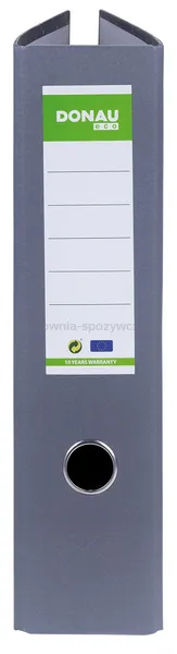 Segregator DONAU ECO, A4/80mm, szary