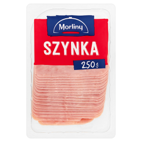 Morliny Szynka Konserwowa Plastry 250 G 