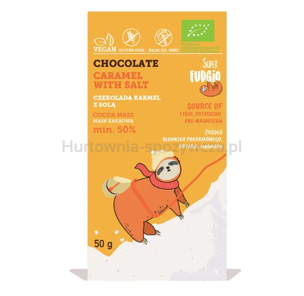 Czekolada karmel z solą BIO 50 g