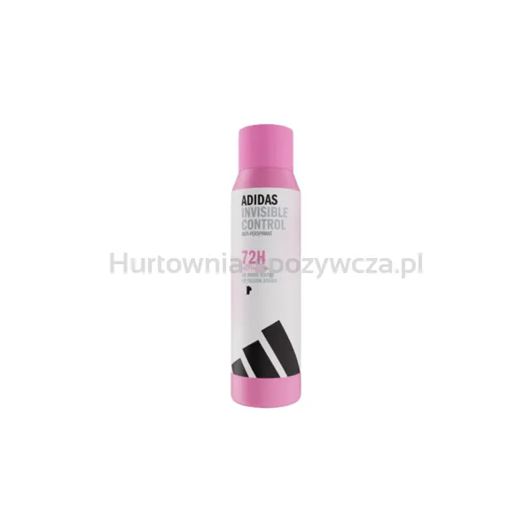 adidas Invisible Control antyperspirant w sprayu dla kobiet bez białych plam i żółtych śladów, 250 ml