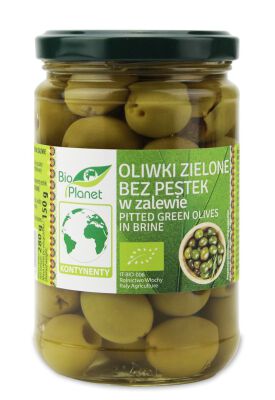 Oliwki Zielone Bez Pestek W Zalewie Bio 280 G (150 G) - Bio Planet [BIO]