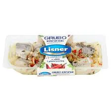 Lisner Grubo Krojone Filety Śledziowe Z Chili I Pietruszką 200G