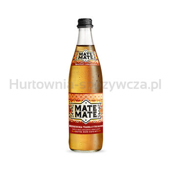 Mate Mate Brzoskwinia-Trawa Cytrynowa Napój Owocowy Z Herbatą Mate 0,5L