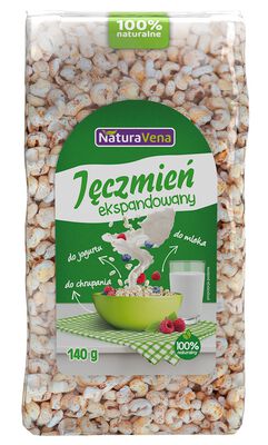 Naturavena Jęczmień Ekspandowany 140 G [BIO]