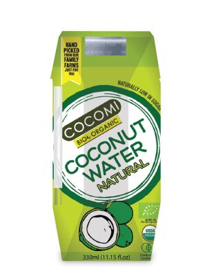 Woda Kokosowa Naturalna Bio 330 Ml - Cocomi [BIO]