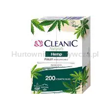 Cleanic Patyczki Higieniczne Naturals Hemp 200 Szt.