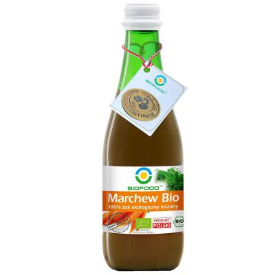 Sok Z Marchwi Kiszonej Nfc Bezglutenowy Bio 300 Ml - Bio Food [BIO]