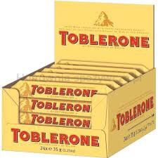 Toblerone Mleczna szwajcarska Czekolada mleczna 35g  dostępne od 05.10.2024