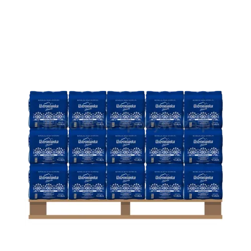 Woda Ustronianka Biała 0,5L gazowana<br>(Paleta 1368 szt.)Bez Kaucji(data przydatności 31.01.2026)