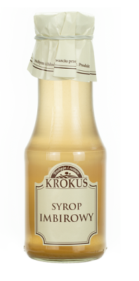 Syrop Imbirowy Bezglutenowy 355 G (280 Ml) - Krokus [BIO]