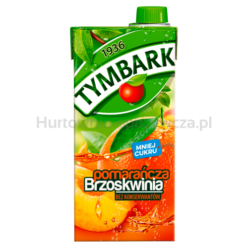 Tymbark Napój Pomarańcza Brzoskwinia 1 L