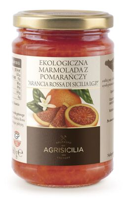 Marmolada Z Czerwonych Pomarańczy Bio 360 G - Agrisicilia [BIO]