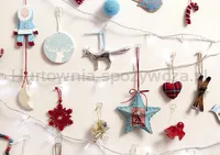 Haczyki Command™ (17026CLR PL), do wieszania ozdób, 20 haczyków i 24 mini paski, transparentne - 2