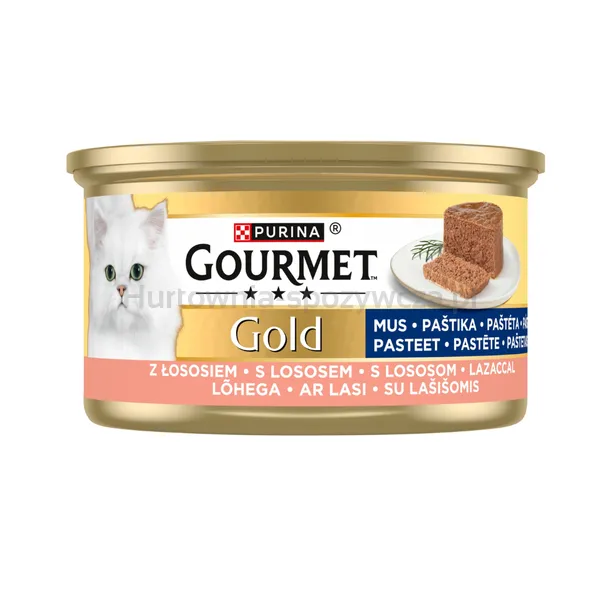 GOURMET GOLD - Mus z łososiem 85g