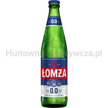 Piwo Łomża 0,0% butelka bezzwrotna 500 ml