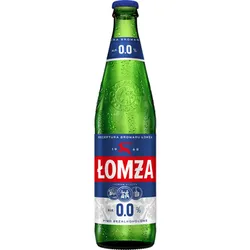 Piwo Łomża 0,0% butelka bezzwrotna 500 ml