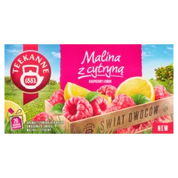 Teekanne Herbata Owocowa Świat Owoców Malina Z Cytryną 20X2.25G