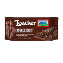 Loacker Wafel Double Choco 45G 
