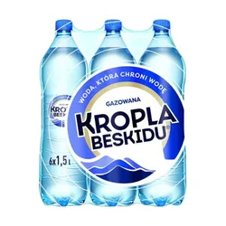 Kropla Beskidu Woda gazowana 1,5l SK