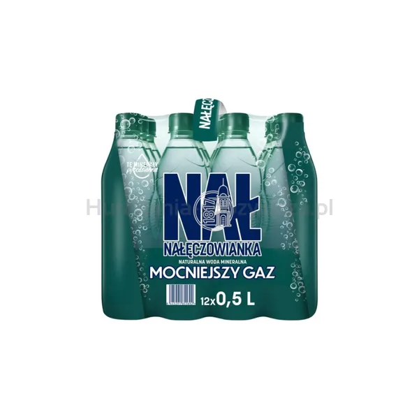 Nałęczowianka Naturalna woda mineralna mocniejszy gaz 0,5 l