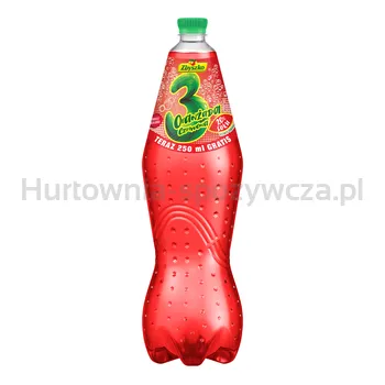 Zbyszko 3 Oranżada Czerwona 1,5 L + 250 Ml Gratis (w tym +0,50 zł/szt. zwrotnej kaucji)