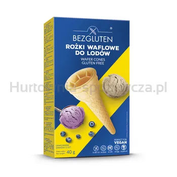 Rożki Waflowe Do Lodów Bezgluten 40G