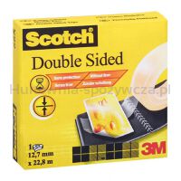 Taśma biurowa, dwustronna SCOTCH® (665), 12mm, 22,8m - 2