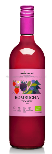 Kombucha Very Berry Bio 750 Ml - Delikatna [BIO]