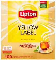 Lipton Yellow Label 100 torebek 150G(Paleta 720 szt.)