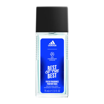 Adidas Dezodorant Do Ciała Dla Mężczyzn Uefa Best Of The Best  Zapachowy 75 Ml