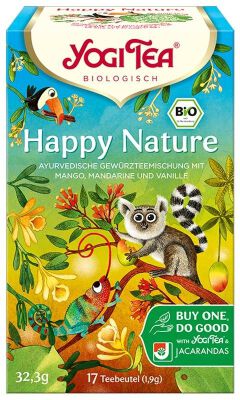 Herbatka Na Pomoc Lasom Deszczowym (Happy Nature) Bio (17 X 1,9 G) 32,3 G - Yogi Tea [BIO]