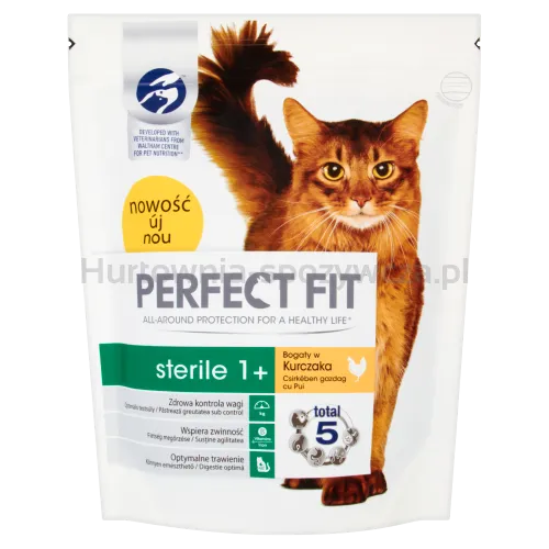 Perfect Fit Sterile 1+ Bogaty W Kurczaka 750G