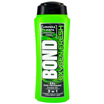 Bond Żel Pod Prysznic Oxygen Fresh 400Ml