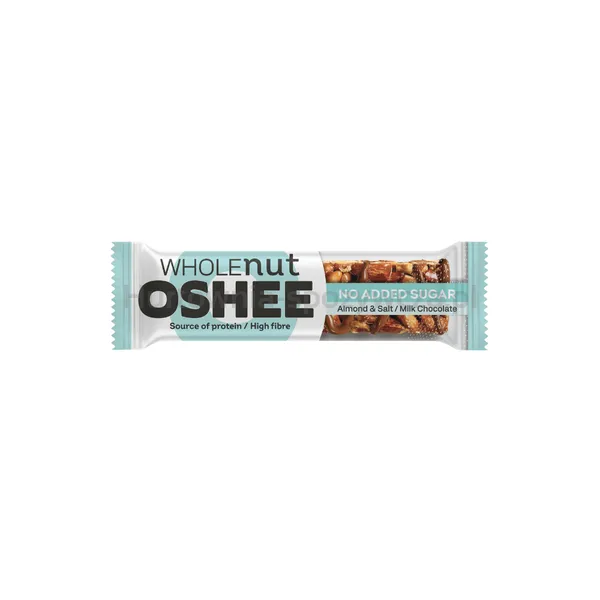 Oshee Wholenut Bar Nut &Amp; Salt Milk Chocolate 40G