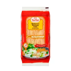 Tao Tao Makaron ryżowy nitki 200g