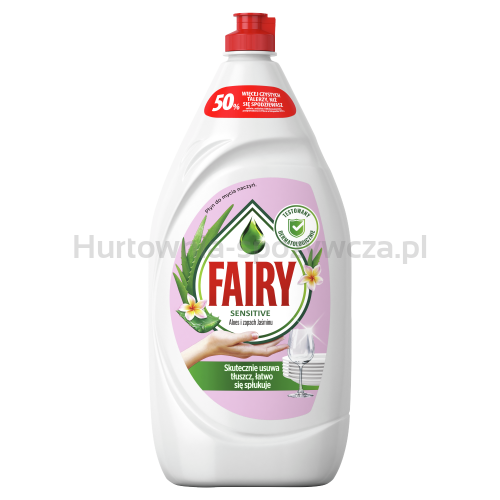 Fairy Płyn Do Mycia Naczyń Sensitive Aloes I Jaśmin 1350 Ml