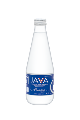 Woda Mineralna Java Naturalna Średniozmineralizowana Lekko Gazowana 330 Ml (Szkło) [BIO]