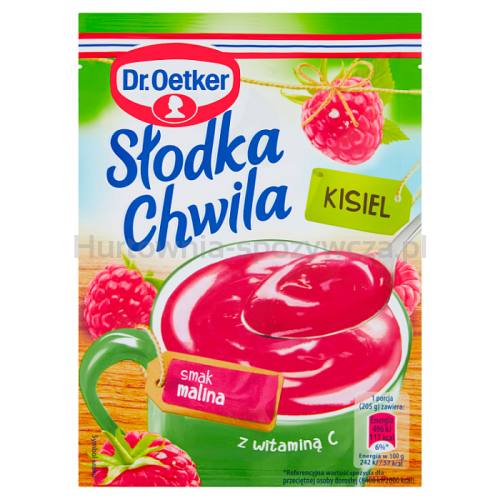 Dr.Oetker Słodka Chwila Kisiel Malinowy 30G