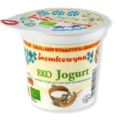 Jogurt Naturalny 3 % Bio 280 G - Łemkowyna [BIO]