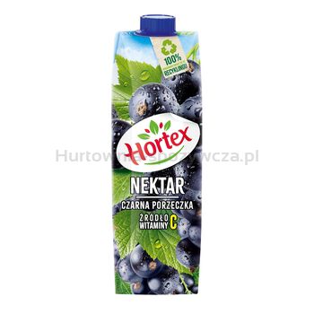 Hortex Nektar Czarna Porzeczka Karton 1 L